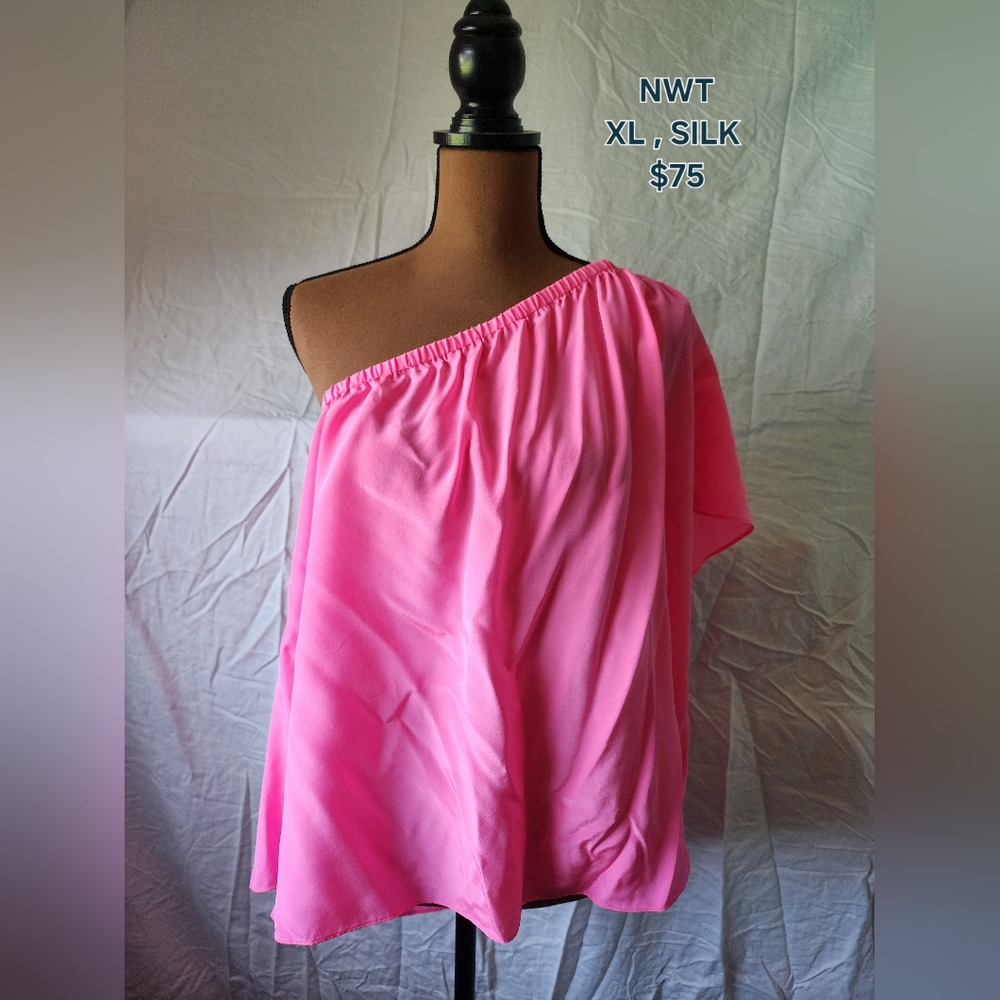 Lilly Pulitzer Vibrant Silk Blouse